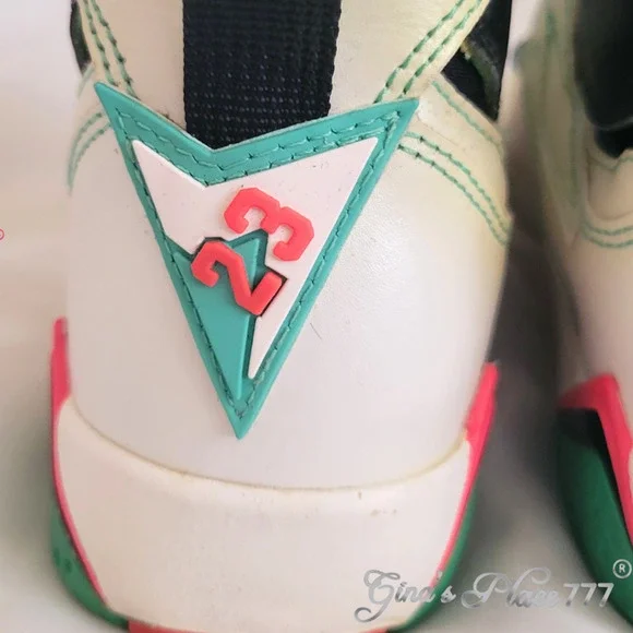 Nike Air Jordan 7 Retro 30th GG GS "Verde" Size 5Y Style Code 705417-138